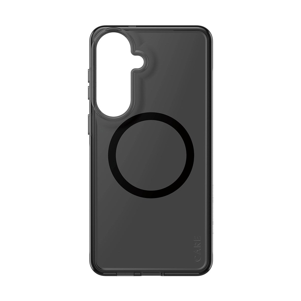 CARE™ by PanzerGlass® Urban Explorer Case Smokey m. Schwarz Qi Samsung Galaxy S26+